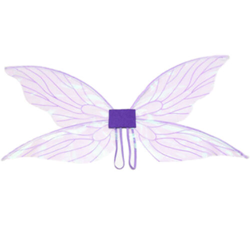 Sparkling Butterfly Wings Asymmetrical Elf Fairy Wings with Shoulder Straps New - Picture 15 of 15