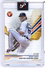2024 Topps Pristine SAWYER GIPSON-LONG Encased Uncirculated Gold Refractor #d/50