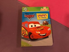 LeapFrog Tag Pen Leap Junior Book   DISNEY PIXAR CARS: SHAPES ALL AROUND