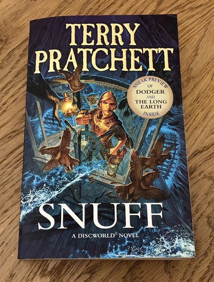 Snuff-Terry Pratchett-FIRST EDITION-Corgi Paperback 2012