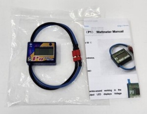 AEO Model P0 High Voltage Precision R/C Hobby Wattmeter P1 Aero Electronic Op.