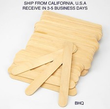 100 SALON WAXING HAIR REMOVAL WOODEN SPATULAS