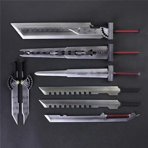Gioco Final Fantasy VII Cloud Strife Modellino Moto Fenrir Wolf In Scatola - Foto 5 di 9