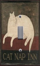 WARREN KIMBLE CAT NAP INN Image Light Switch ...