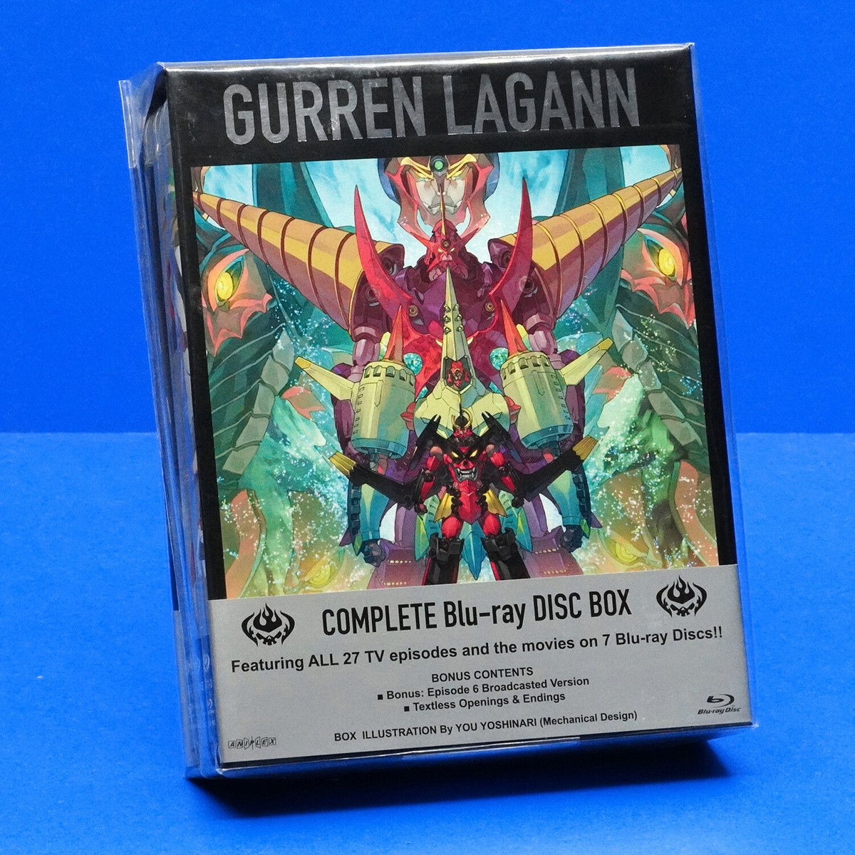 GURREN LAGANN グレンラガン TVシリーズ コンプリートコレクション Amazon.com: Gurren Lagann Complete Box Set Blu-ray : Movies & TV