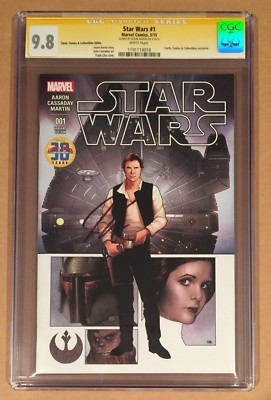 STAR WARS #1 • CGC SS 9.8 • SIGNED BY JASON AARON • FRANK