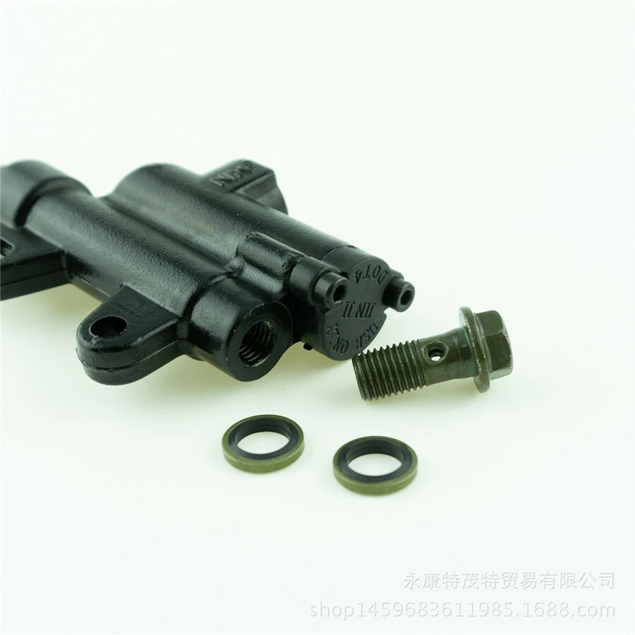 Metal Rear Brake Master Cylinder Pump Accessories For Motorcycle Dirt Bike ATV - Image 3 of 4