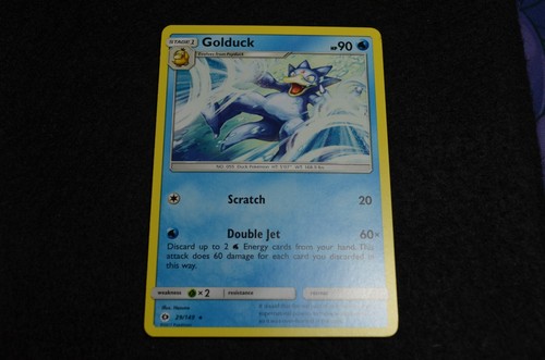 Pokemon RARE GOLDUCK Sun & Moon Base Set 29/149 NM/Mint PACK FRESH