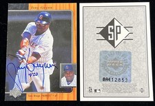 1997 SP UPPER DECK TONY GWYNN AUTOGRAPH VINTAGE CARD #4/20 SAN DIEGO PADRES