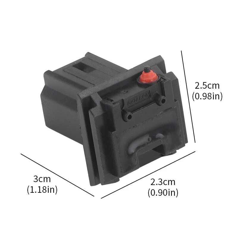 Microinterruptor tampa da bota da tampa da caçamba 6554V5 para Citroen C3 C4 Peugeot 206 307 308 407 - Imagem 2 de 4