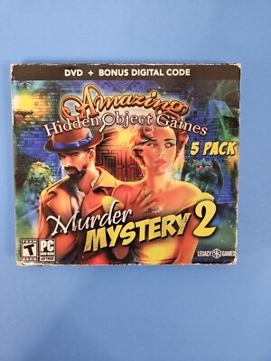 NEW YORK MYSTERIES The Outbreak MURDER MYSTERY 2 Hidden Object 5PACK PC Game NEW