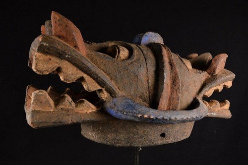 17554 afrikanische authentische Mambila Helm Maske Kamerun - Bild 7 von 8