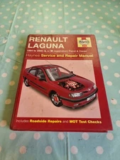  HAYNES WORKSHOP MANUAL RENAULT LAGUNA 1994-2000