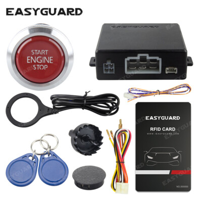 Easyguard RFID car Alarm transponder arm Disarm keyless go Engine Start Stop