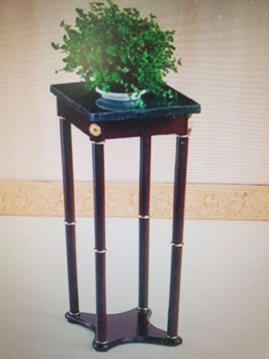 Marble top plant stand pedestal deals