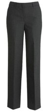 Edwards Ladies Poly Wool Woven Signature Dress Pants - 8733-019 - Charcoal - 8U
