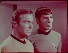 Star Trek TOS 35mm Film Clip KIRK Spock Leonard Nimoy William Shatner ST.KS.3