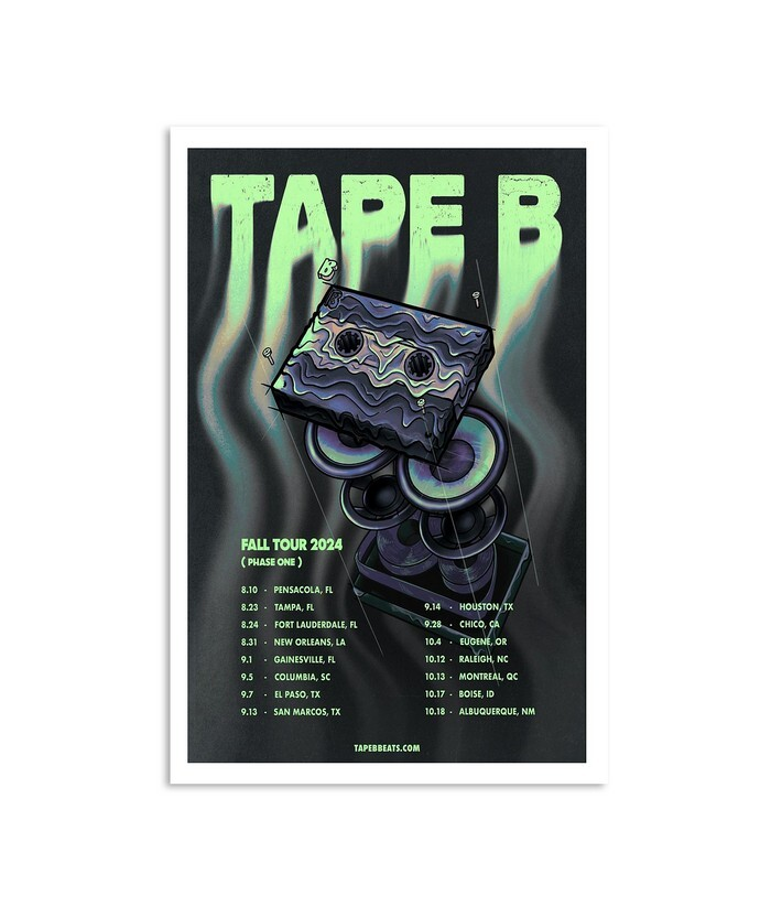 Tape B Fall Tour 2024 Poster