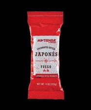 Mi Tienda Japanese Style Peanuts Fuego Cacahuate Japones 4oz Bags X3