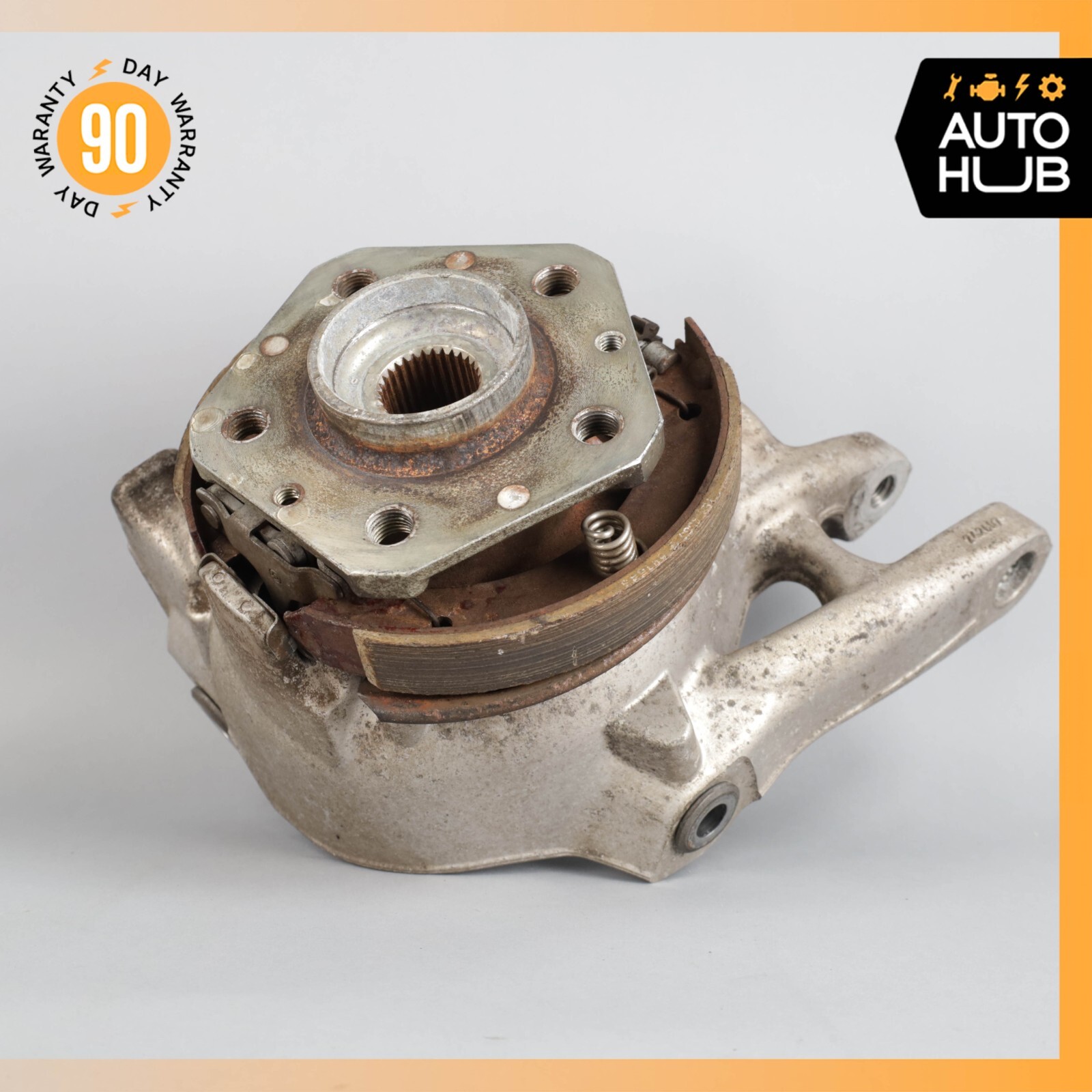 11-19 Maserati GranTurismo S M145 Rear Right Side Spindle Knuckle Hub OEM 29k