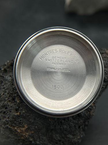 #1318 ORIGINAL ROLEX 1500 GEHÄUSE CASE DECKEL BACK DATE 34mm CASEBACK PART SPARE - Picture 2 of 4
