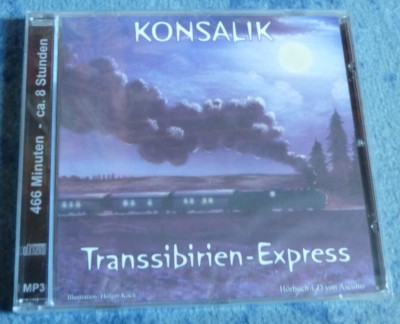 Heinz G. Konsalik: Transsibirien-Express, gel. v. Hans Eckardt, 1 MP3-CD,neu+OVP