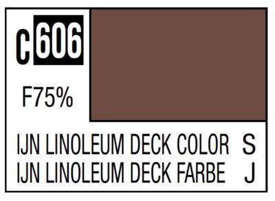 Mr Hobby Mr. Color C606 IJN Linoleum Deck Color (Japanese Warship Deck) - 10ml