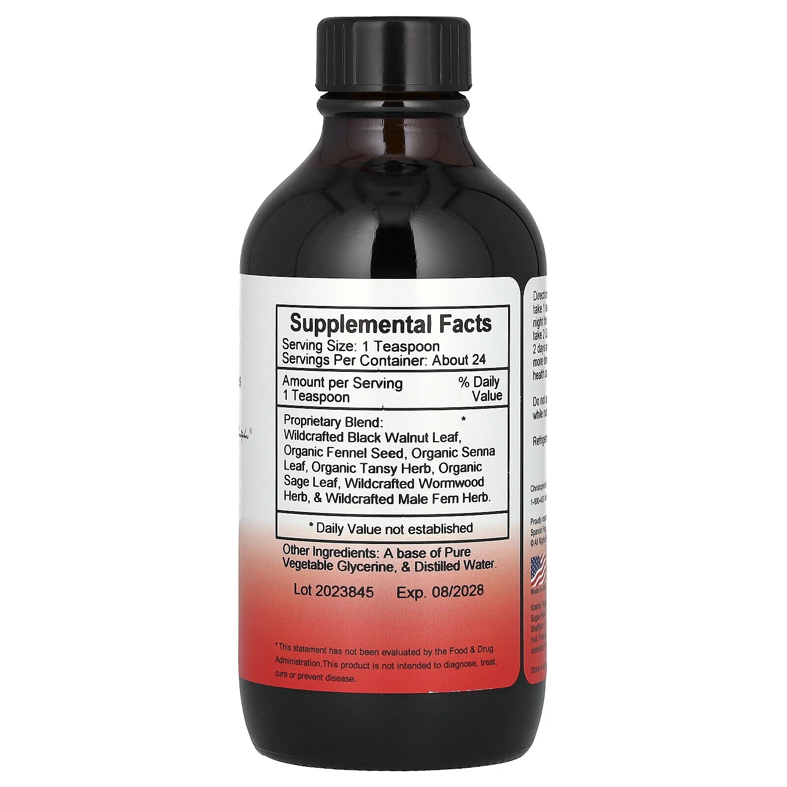 Dr. Christopher's Vf Syrup 4 fl oz Liquid 9/2029