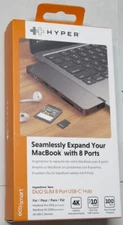 Hyper HyperDrive Next​ 8 Port USB-C Hub, 4K HDMI, USB4/Thunderbolt 4,