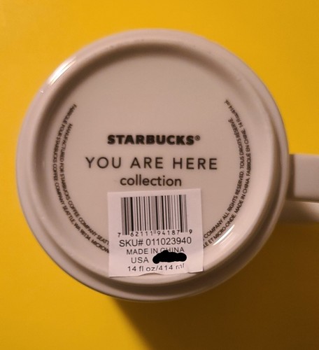 Starbucks You Are Here Collection, Seattle 14oz Mug, NIB - Picture 4 of 4