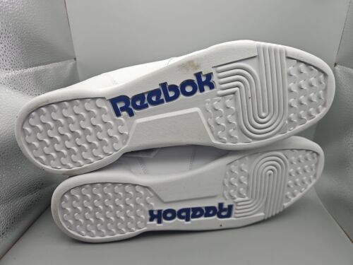 Reebok Uomo Allenamento Plus Cross Trainer Bianco UK 13 EU 48,5 Nuovo - Foto 10 di 10