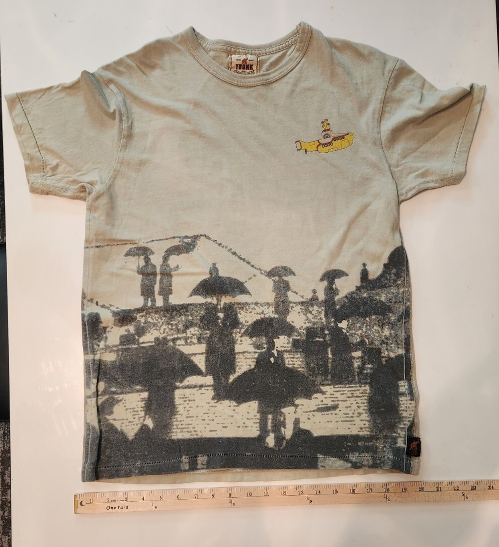 The Beatles Trunk LTD Yellow Submarine SIZE S T-Shirt All Over 