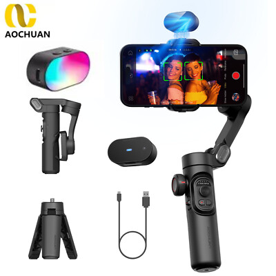 AOCHUAN Smart XE AI-Magnetic Light 3-Axis Gimbal Stabilizer for iPhone Samsung 