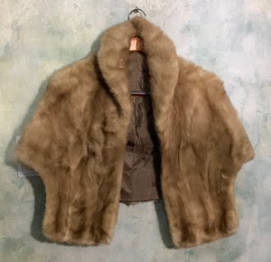mink stole coat