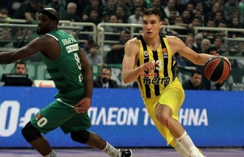 NIKE BOGDAN BOGDANOVIC FENERBAHCE BASKETBALL JERSEY SZ XL nba hawks serbia wbc - Picture 6 of 7