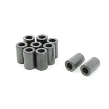 10 Pcs 12x6.5x20mm Toroid Ferrite Cores Dark Gray for Power Transformers
