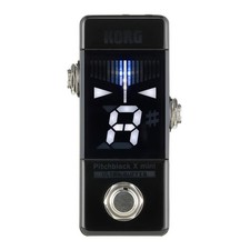 Korg Pitchblack X Mini Chromatic Guitar Pedal Tuner w/ Four Display Modes and...
