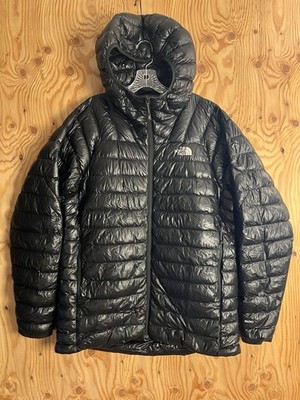 The North Face Summit Series L3 Black 800 Down Hoodie Jacket Mens XL Full Zip