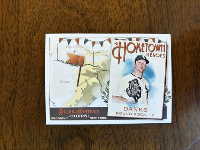 2011 Topps Allen Ginter Hometown Heroes HH-22 John Danks