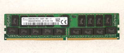 Hynix HMA84GR7MFR4N-UH 32GB 2Rx4 PC4-2400T DDR4 ECC Reg Server Memory RAM