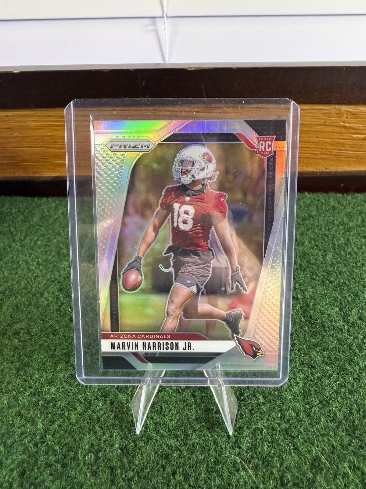 2024 Panini Prizm Marvin Harrison Jr. - Sliver Refractor RC - #375