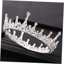 Vintage Wedding Tiara Stunning Crystal Wedding Crown Bridal Crown Silver