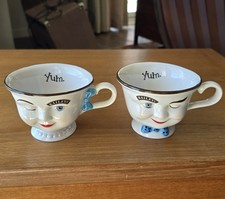 PAIR BAILEY'S IRISH CREAM WINKING EYE YUM CUPS MALE AND FEMALE FREE SHIPPING
