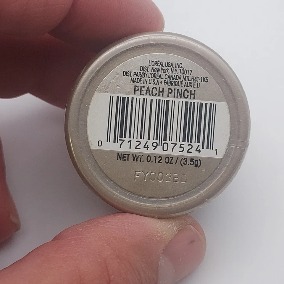 LOT OF 2 Loreal Colour Spin Shimmering Eye Creme Eyeshadow PEACH PINCH Sealed - Image 4 of 4