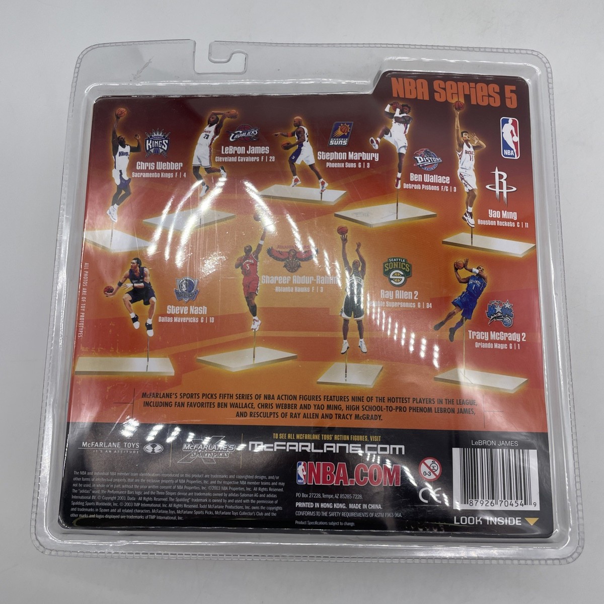 LeBron James McFarlane Series NBA Cleveland Cavaliers Figure