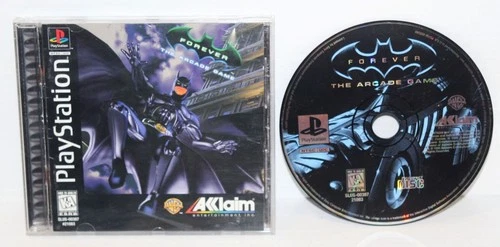 Batman Forever: The Arcade Game 1996 PlayStation 1 PS1 Complete CIB w/ Reg Card