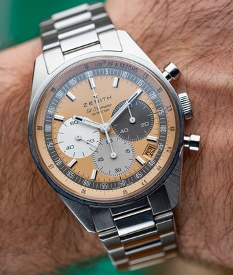 Zenith x Hodinkee Original EL Primero Chronomaster Salmon 03.3201.3600/18.M3200