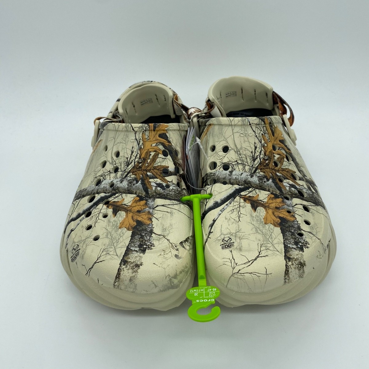 Crocs Realtree Edge Echo Clog Slip On Outdoors Beige  display picture 1