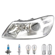 Scheinwerfer rechts inkl. OSRAM Premium Lampen für Skoda Octavia II Combi 1Z5