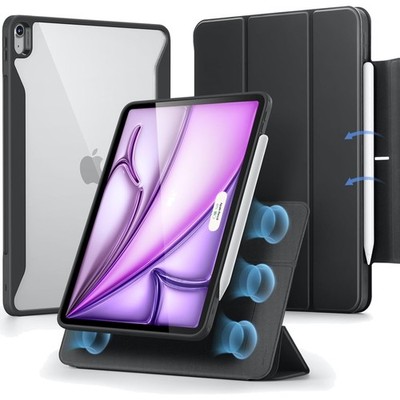 iPad Air 13-Zoll Hülle M4/M3/M2 mit Magnetdeckel Stifthalter Schutzcase